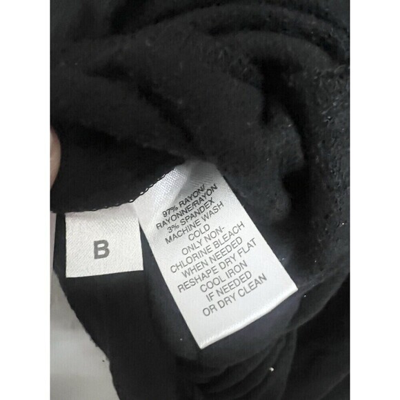 Lou & Gray Signature Soft Off Shoulder Wide Leg Jumpsuit Black Size Medium - Picture 6 of 9